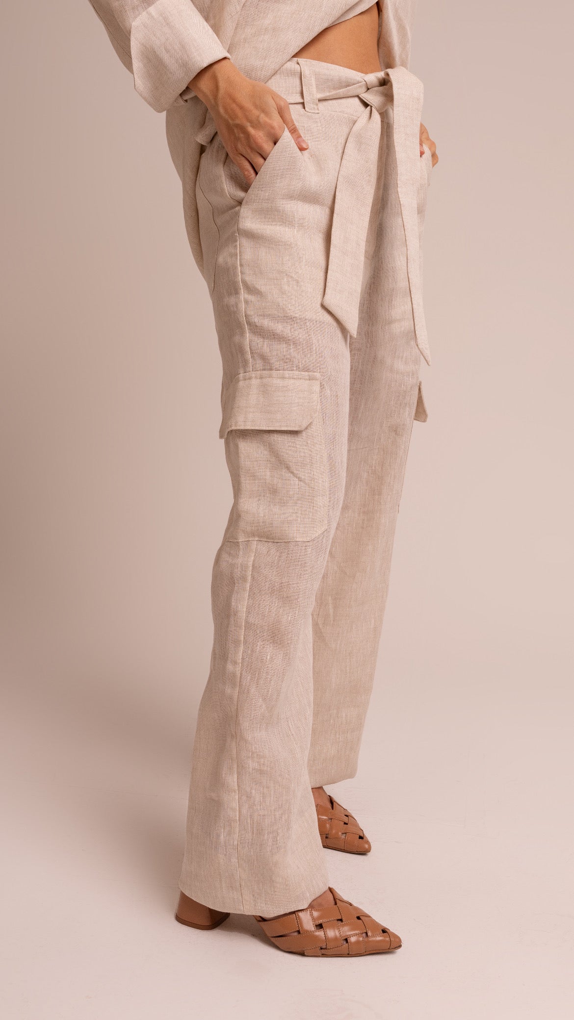 Calça de linho Moove