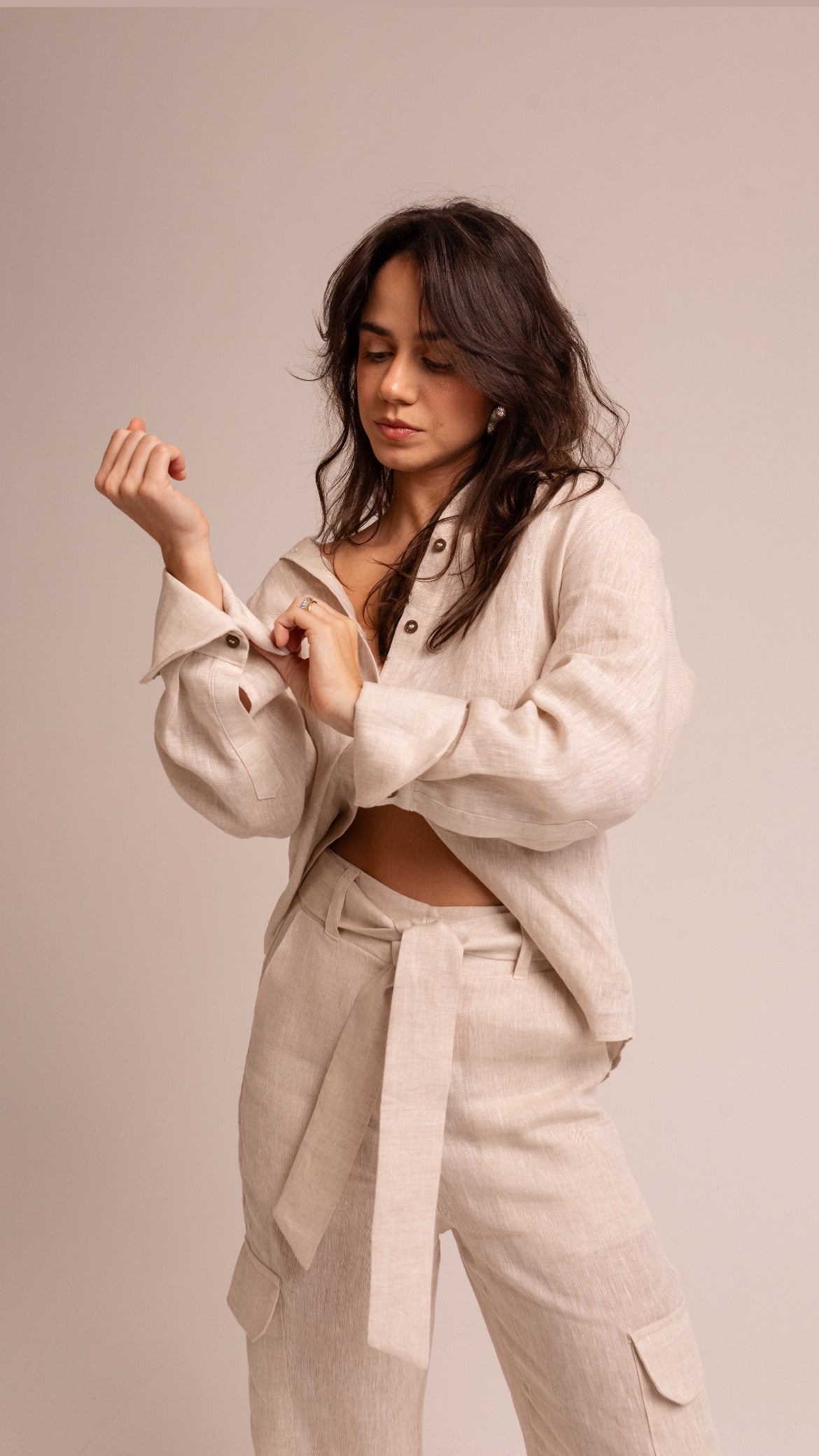 Camisa de linho Moove