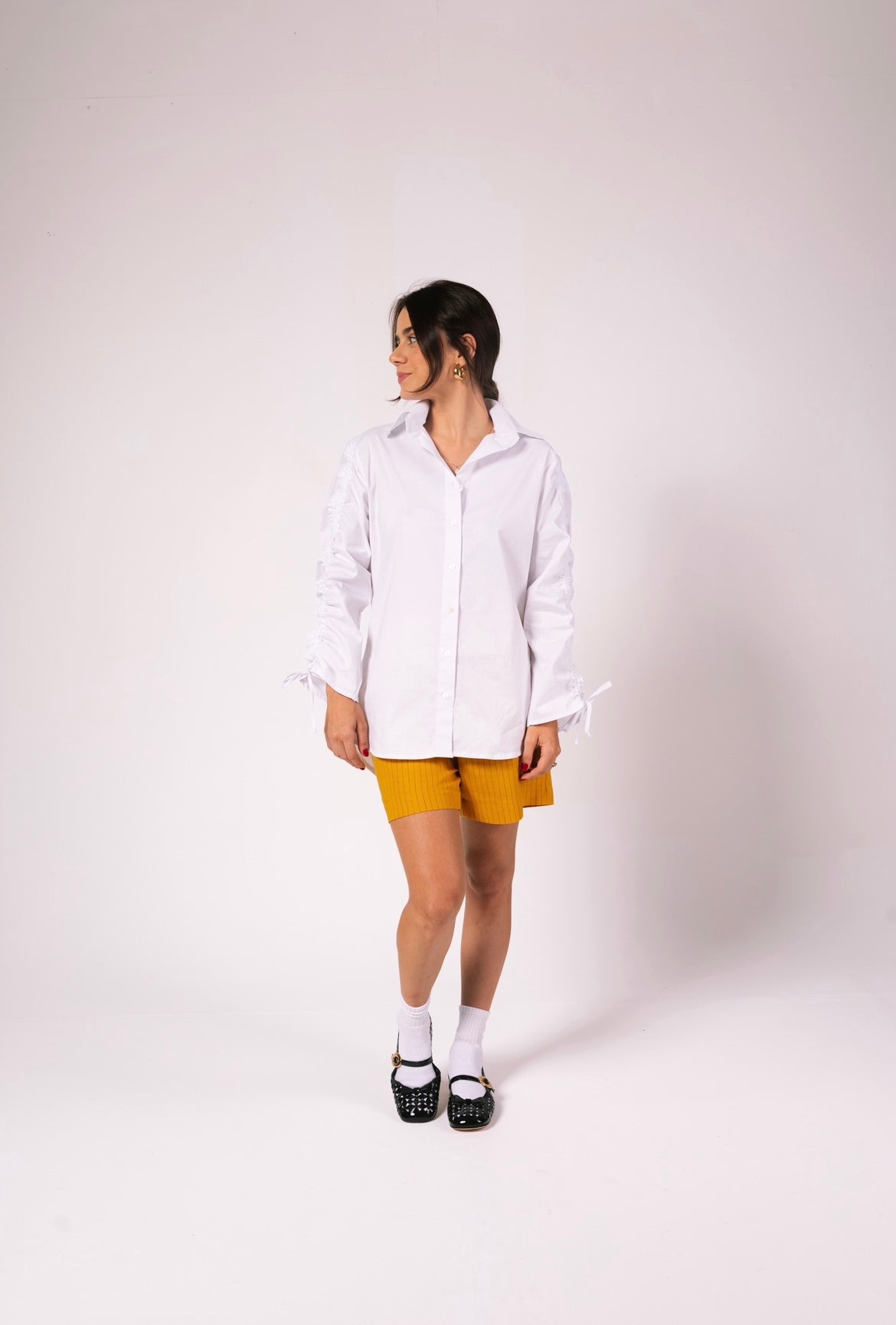 Camisa Tricoline Details