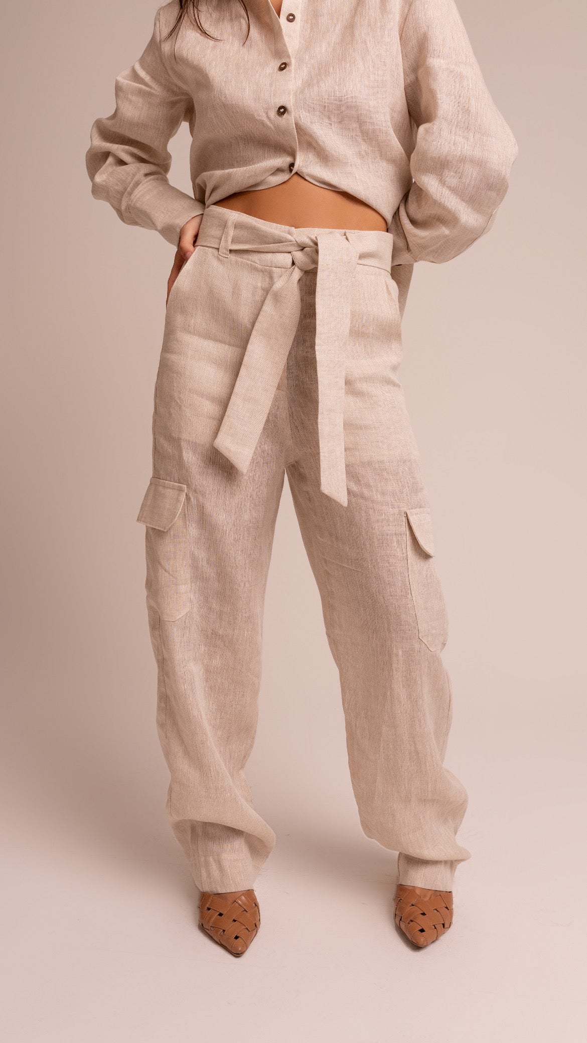 Calça de linho Moove