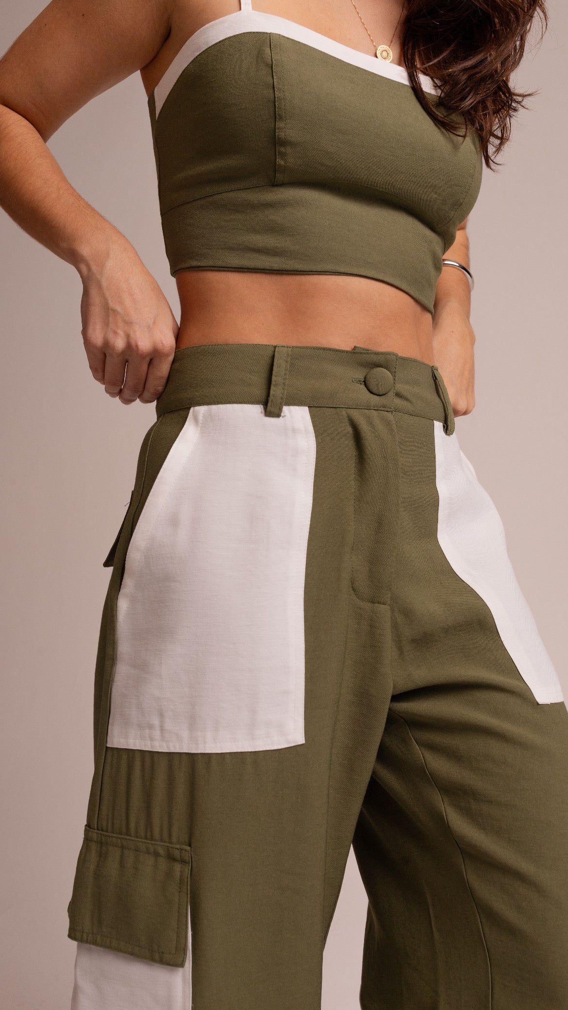 Calça Alfaitaria Cargo Duo