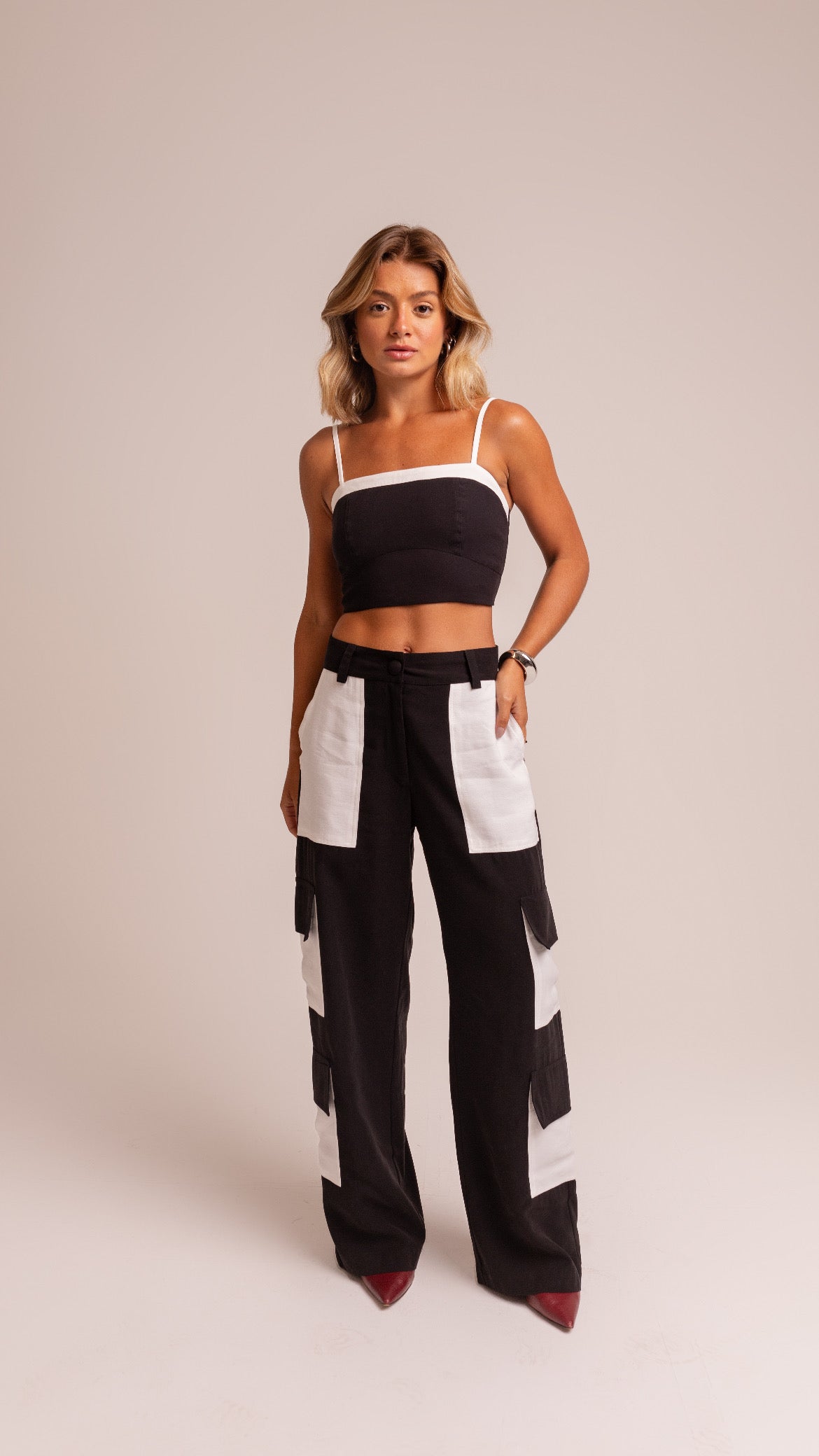 Calça Alfaitaria Cargo Duo